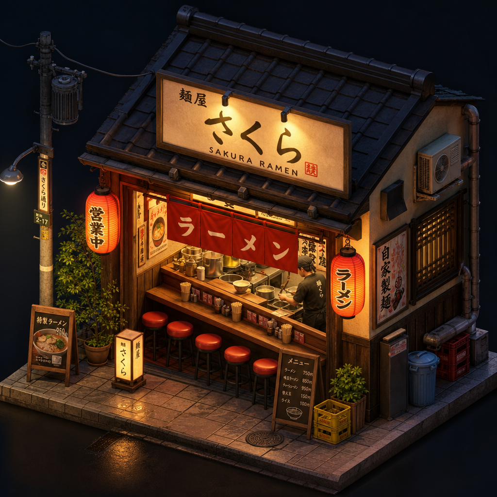 Isometric Diorama