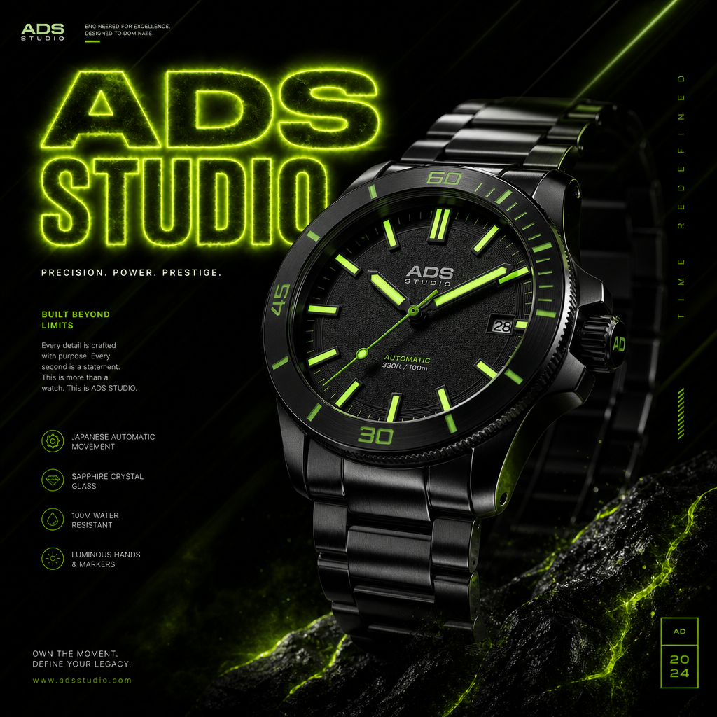 Sample output for Ads Studio