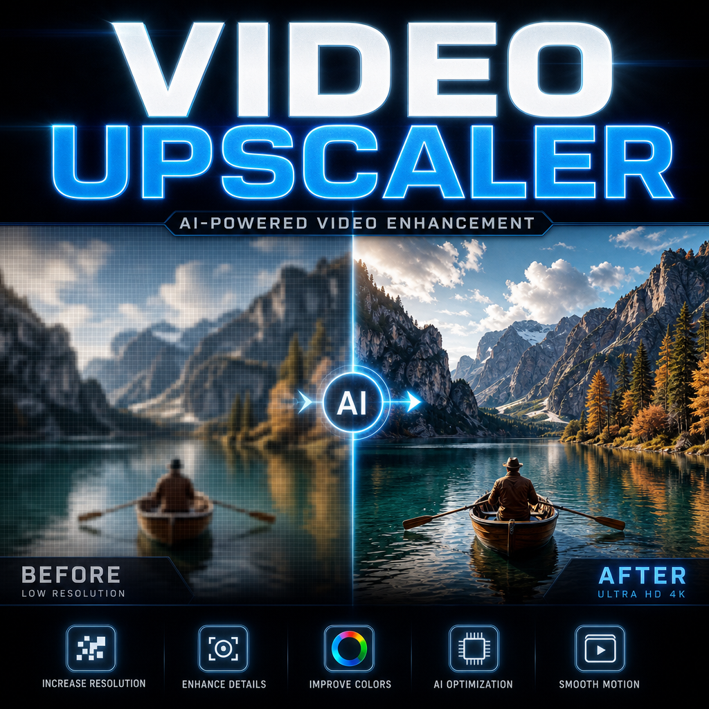 Sample output for Video Upscaler