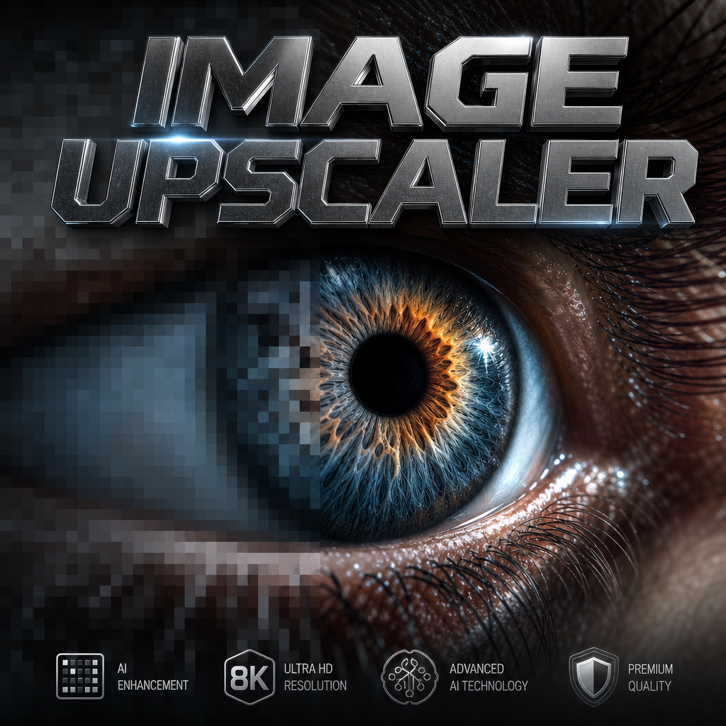 Sample output for Image Upscaler