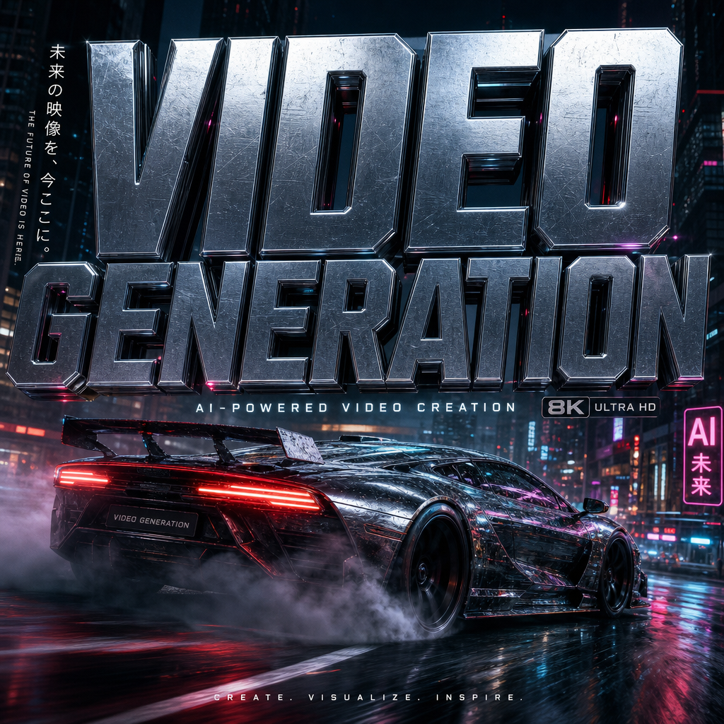 Sample output for Video Generation