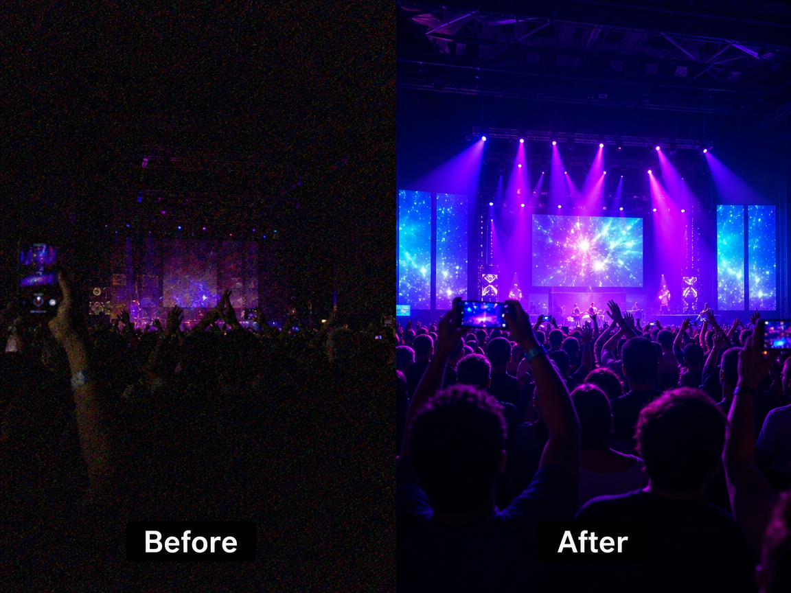 AI Video Enhancer Showcase Before After 3