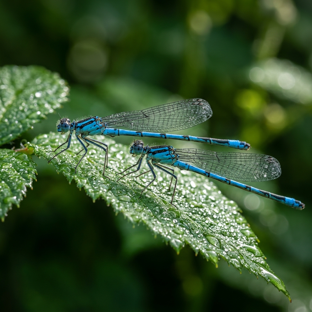 Damselfly Macro Detail — Generated with Qwen Image 3.0 on Kenerate AI