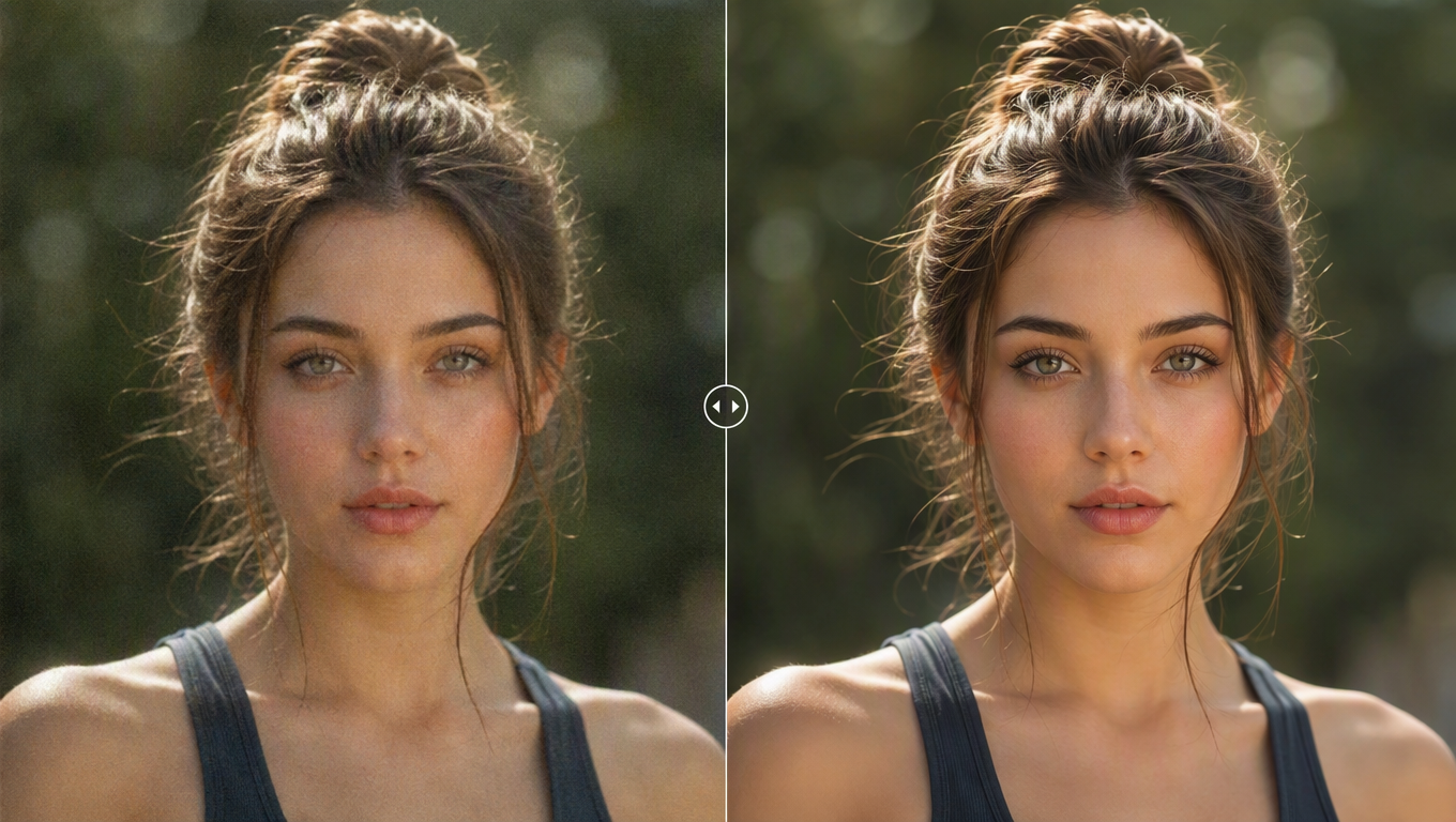 AI Video Enhancer Showcase Before After 3