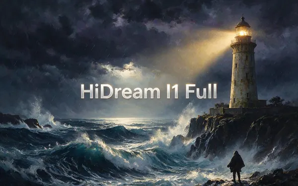 HiDream I1 Full title card — a detailed