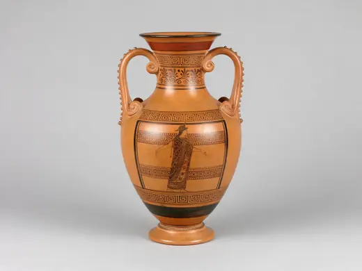 Ornate Greek amphora