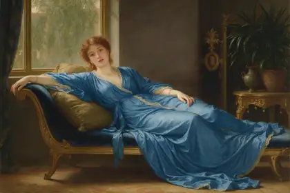 Pre-Raphaelite robe