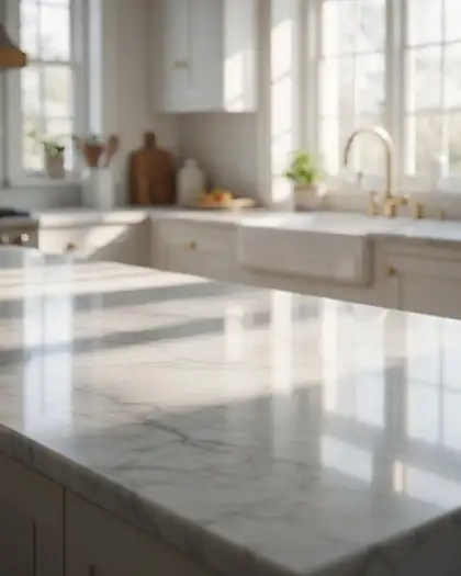 Kitchen counter background