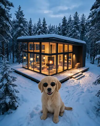 Pet into a place