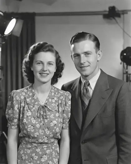 Original: 1940s couple