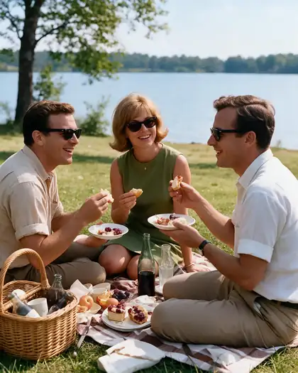 1960s picnic, repaired