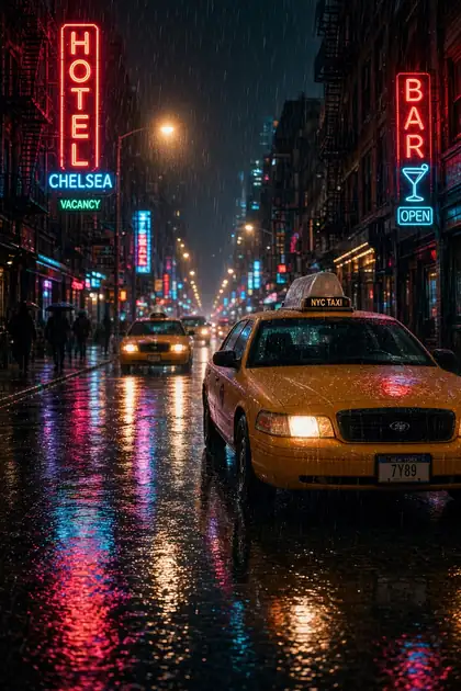 Neon street
