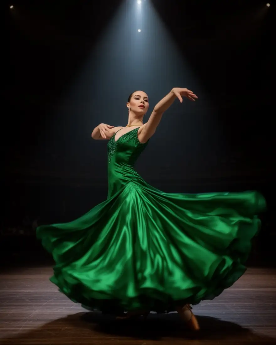 Wooden mannequin pose and the dancer in the same pose — after