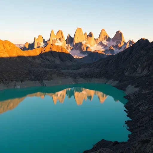 Glacier lake in Patagonia — FLUX.2 klein 9B Base output
