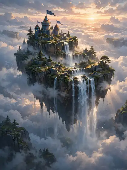Floating island