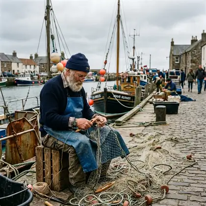 Harbour portrait
