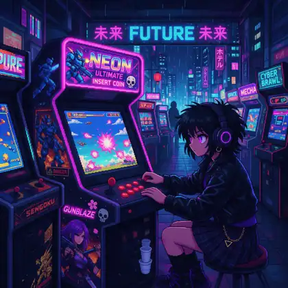 Pixel-art arcade