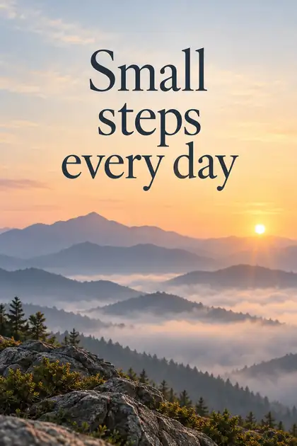 Quote poster