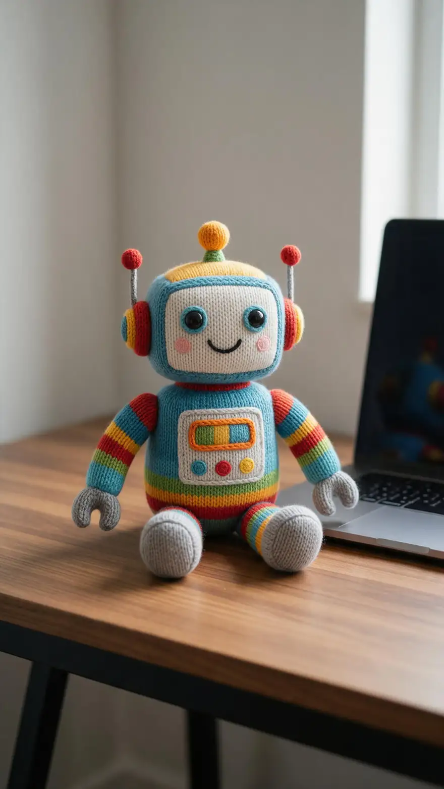 Knitted robot