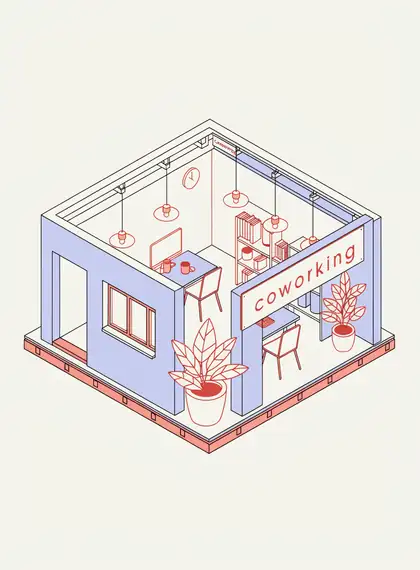 Isometric office