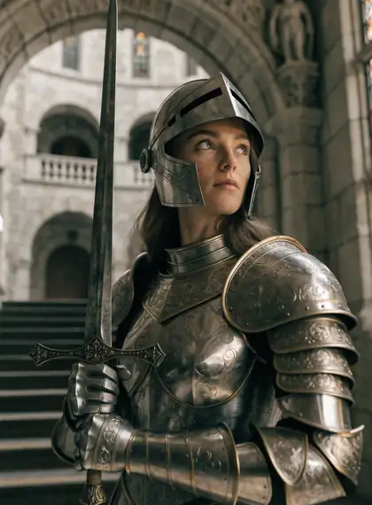 Knight portrait
