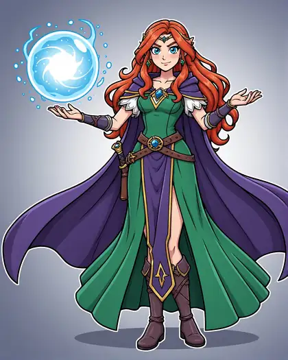 Character in anime style