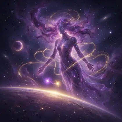 Cosmic goddess