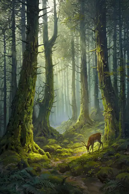 Ancient forest