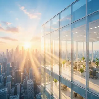 Cover art for "Sunrise Office"