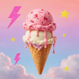 Cover art for "Ice Cream Sun"