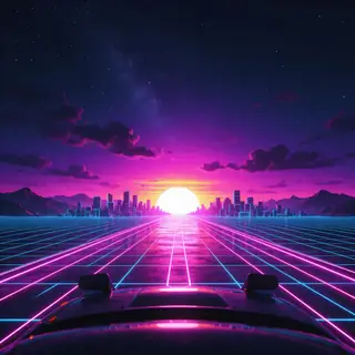 Cover art for "Night Drive"