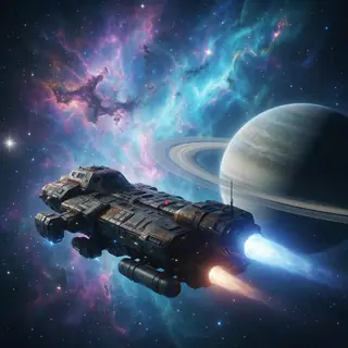 Cover art for "Nebula Drift"