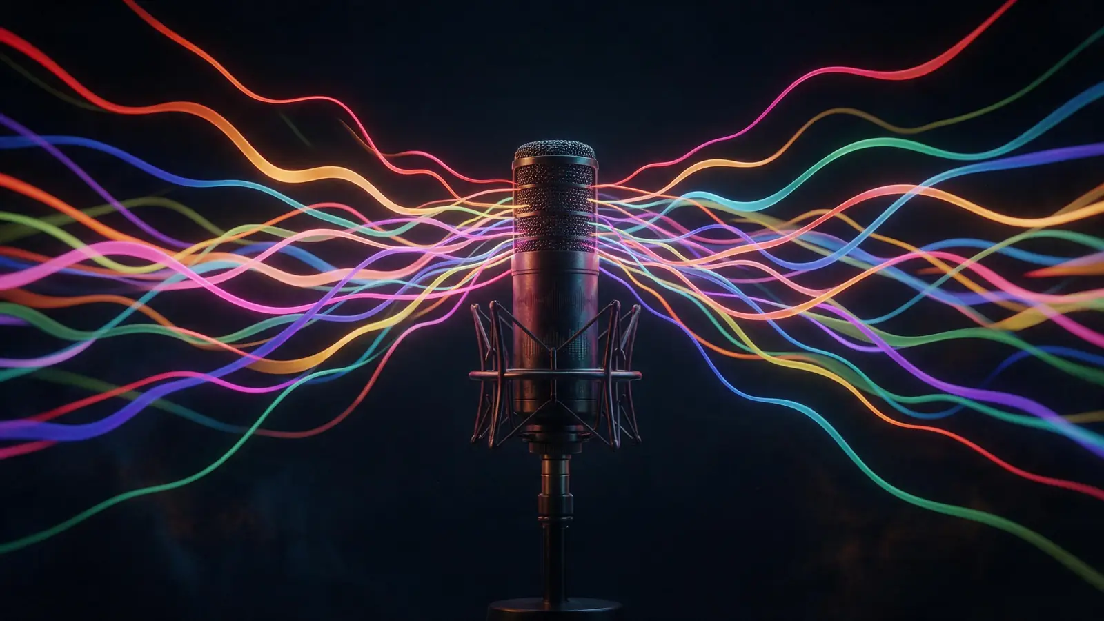 AI Podcast Generator — artwork made for this page